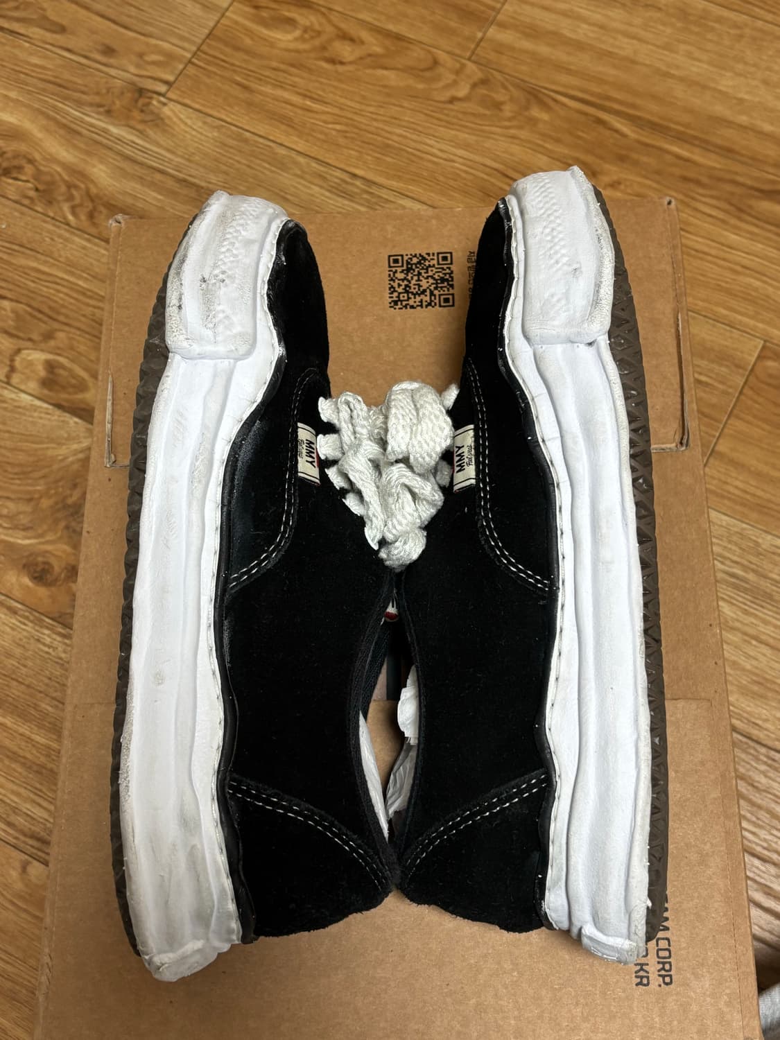 미하라 야스히로 베이커 OG솔 스웨이드 로우탑 상품이미지4