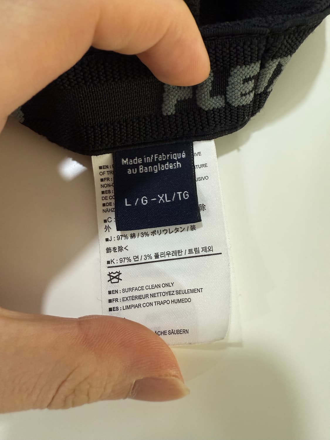 아크테릭스 리프 젠 1 플렉스핏 캡 페이디드 블랙 상품이미지3