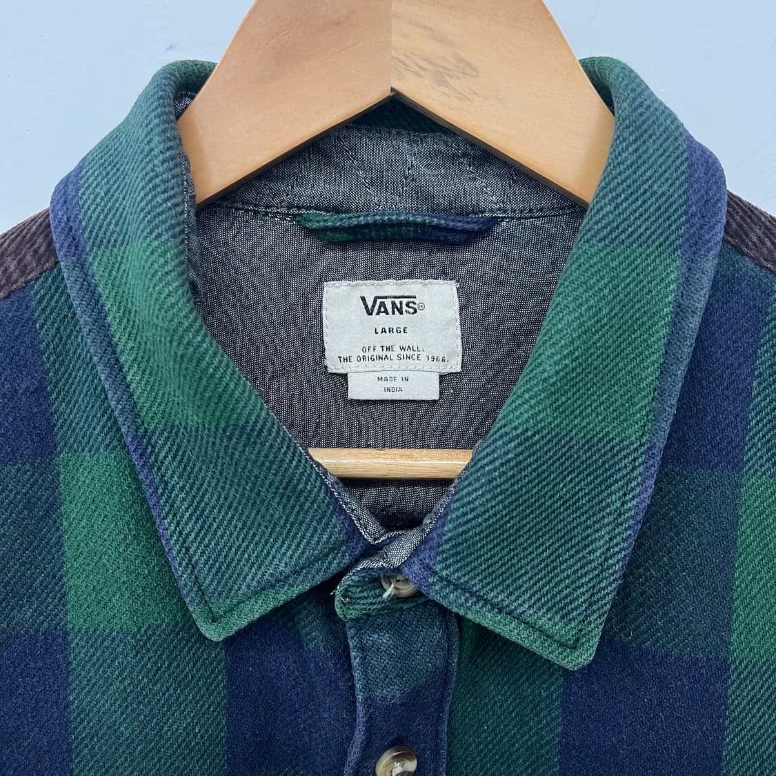 Vans 반스 체크 셔츠 남L 상품이미지3