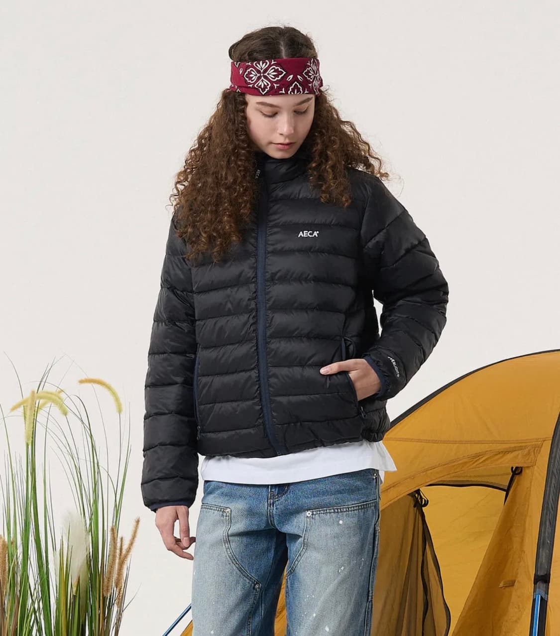 에이카 AECA 경량패딩 블랙-M 상품이미지2