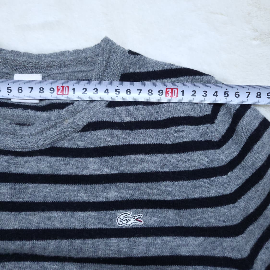 라코스테 여성 롱니트 긴팔 95 0210  뽀샤샤 상품이미지7