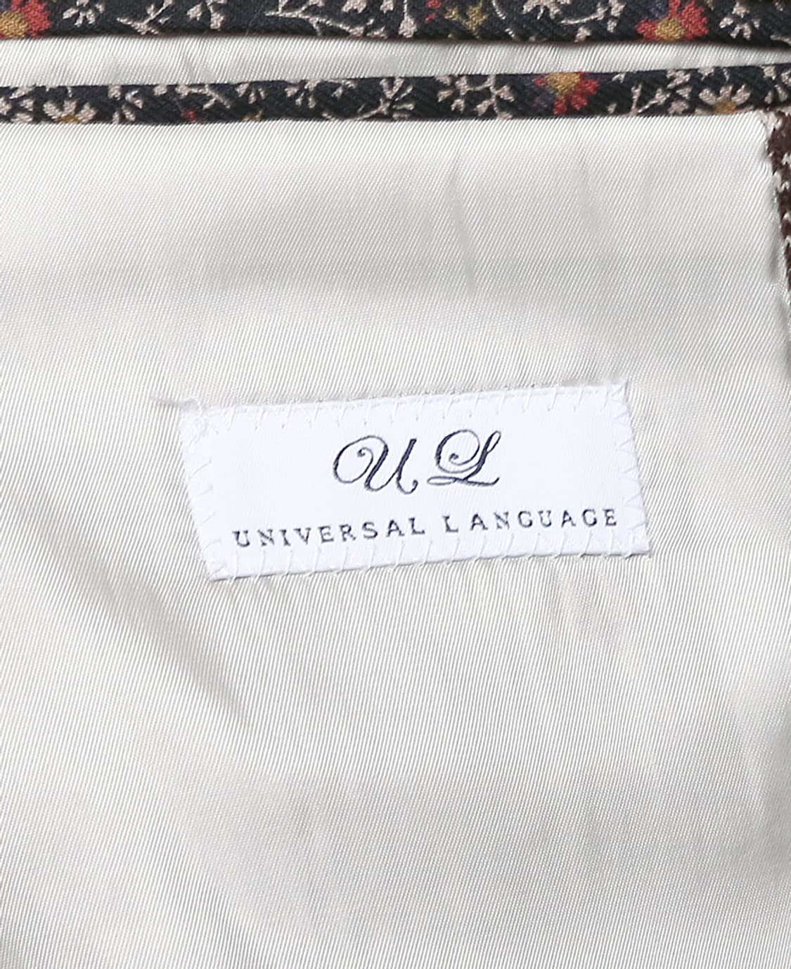 유니버셜 랭귀지 [Universal Language] 하운드투스 체크자켓 상품이미지5