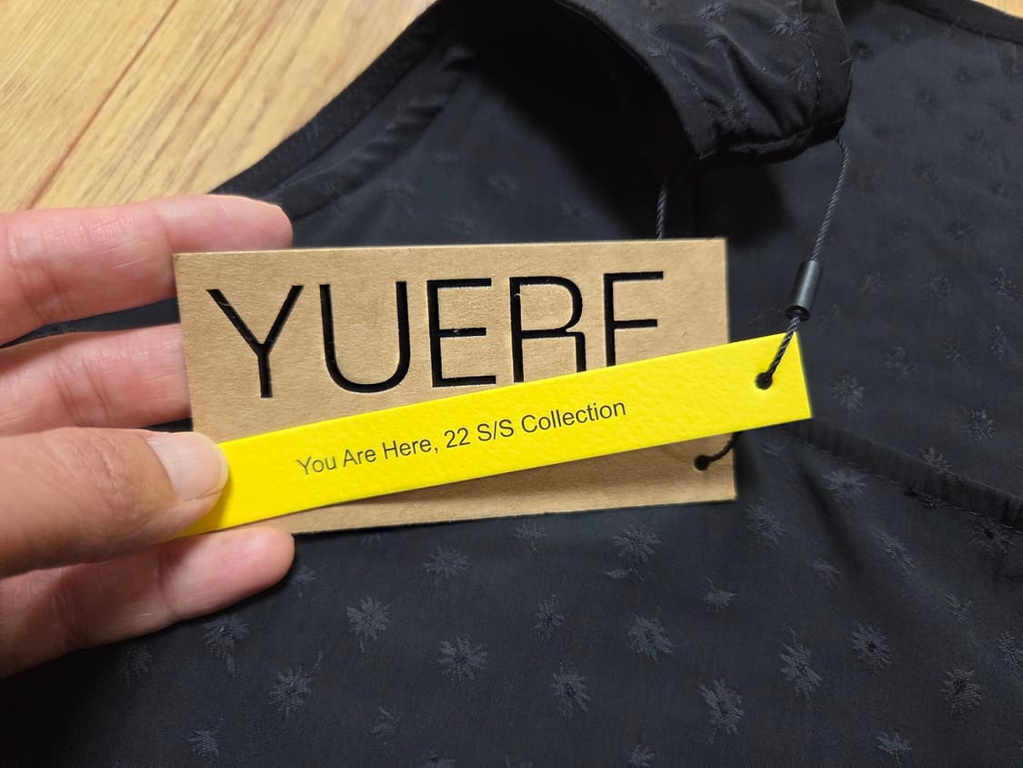 유에르(YUERE) 슬리브리스 롱 원피스 55 새상품 상품이미지9