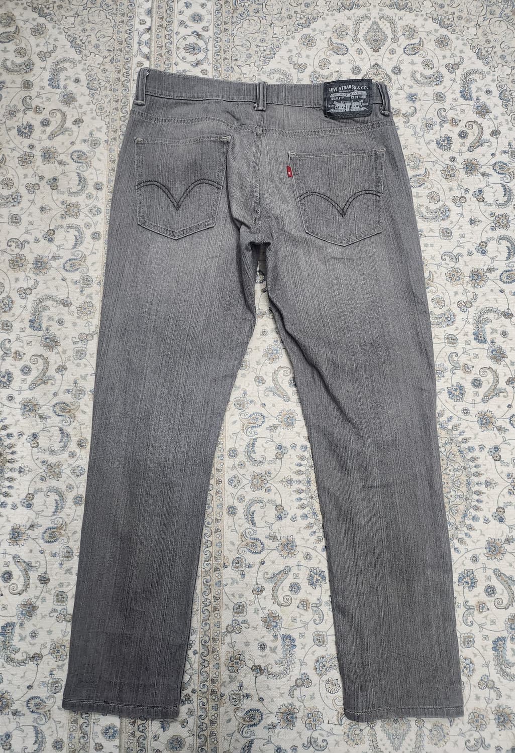 리바이스 511 슬림핏 그레이 데님 팬츠 33/30 상품이미지5