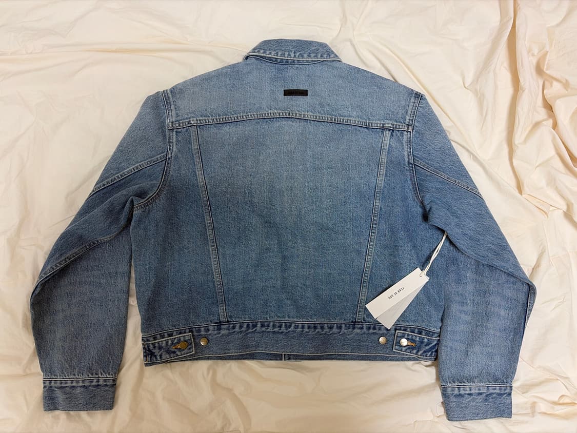 피어오브갓 시빌컬렉션 데님 트럭커 자켓 라이트 인디고 상품이미지3