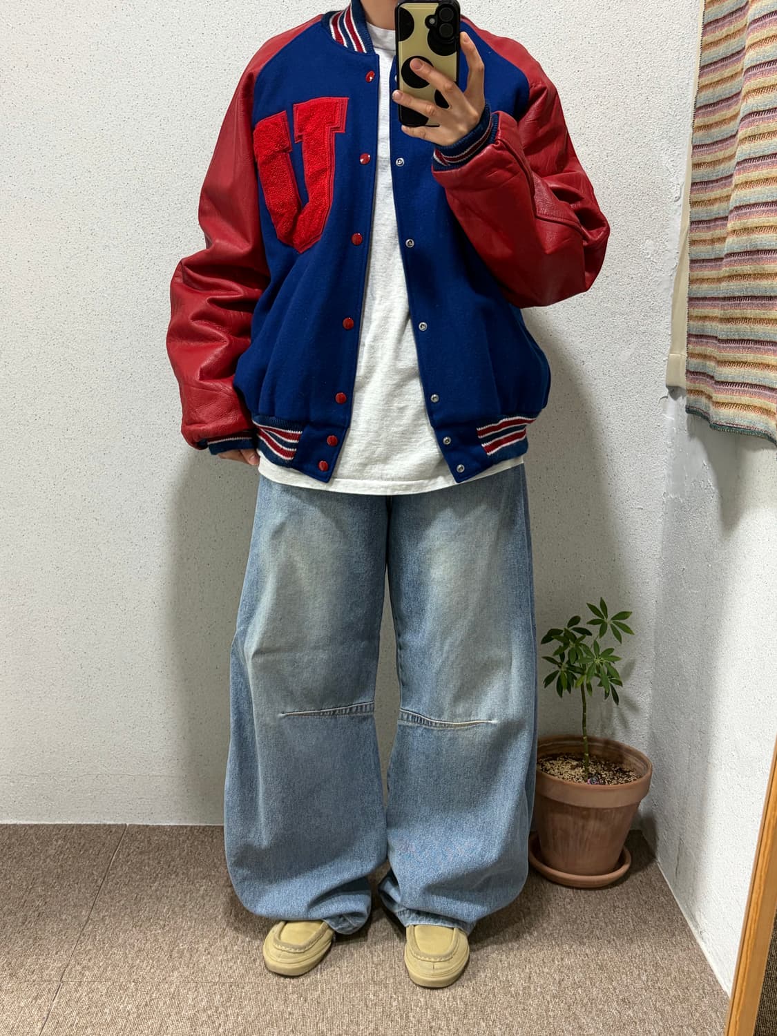 90‘s NEFF 바시티자켓 상품이미지4