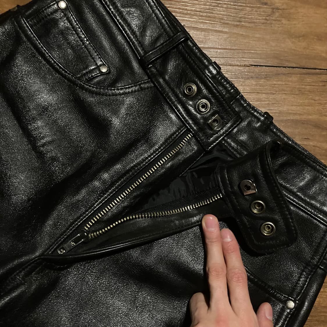 Harley-Davidson Rider Leather Pants m 상품이미지6