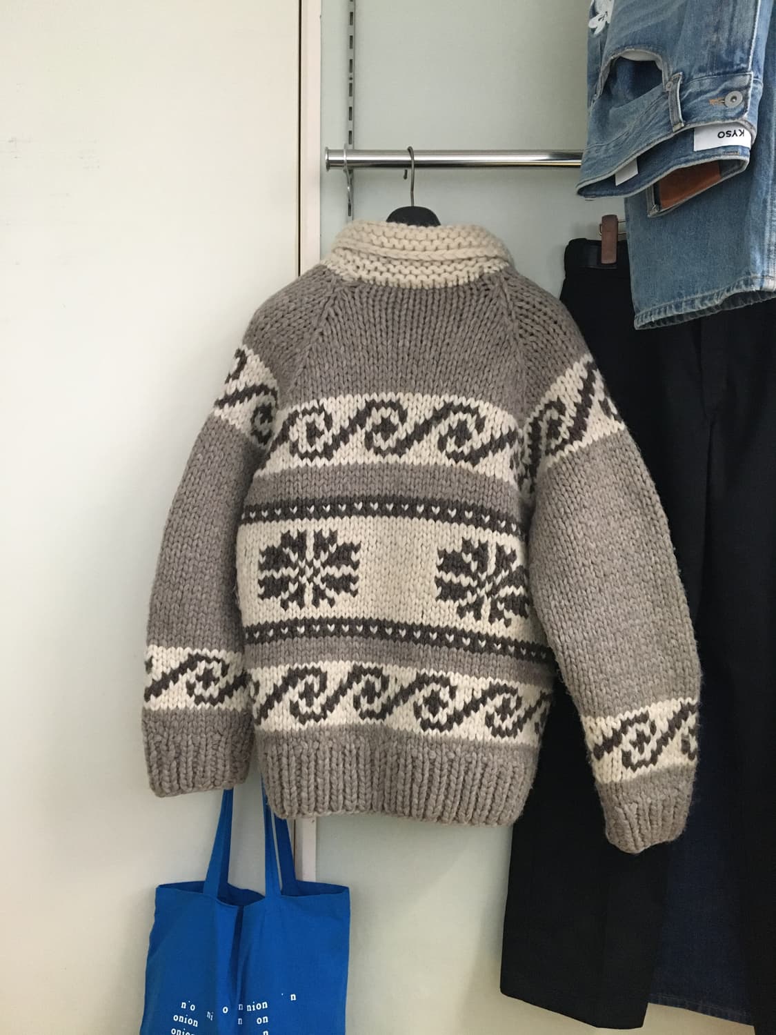 vintage cowichan 상품이미지2