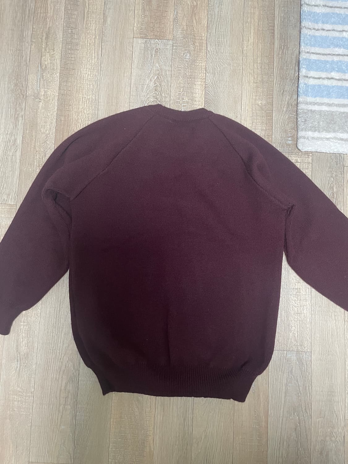 cdg 버건디 니트 상품이미지2