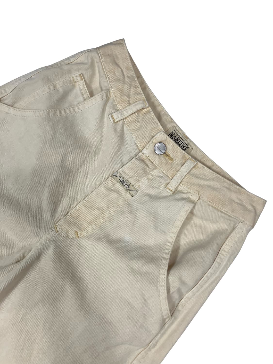 마리떼 프랑소와 저버드 아이보리 코튼팬츠 25 상품이미지4