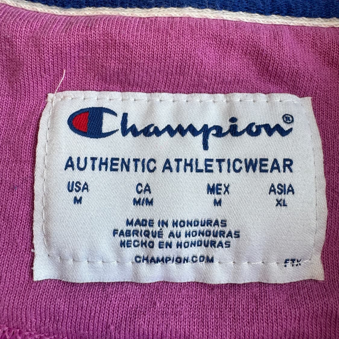 챔피온 아치로고 핑크 스웻셔츠 맨투맨 상품이미지5