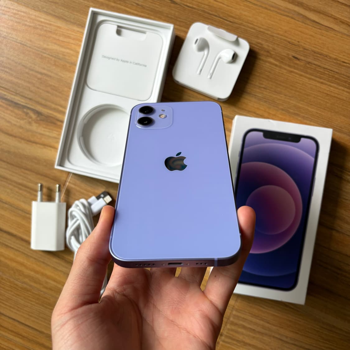 아이폰12 퍼플 공기계 상품이미지3