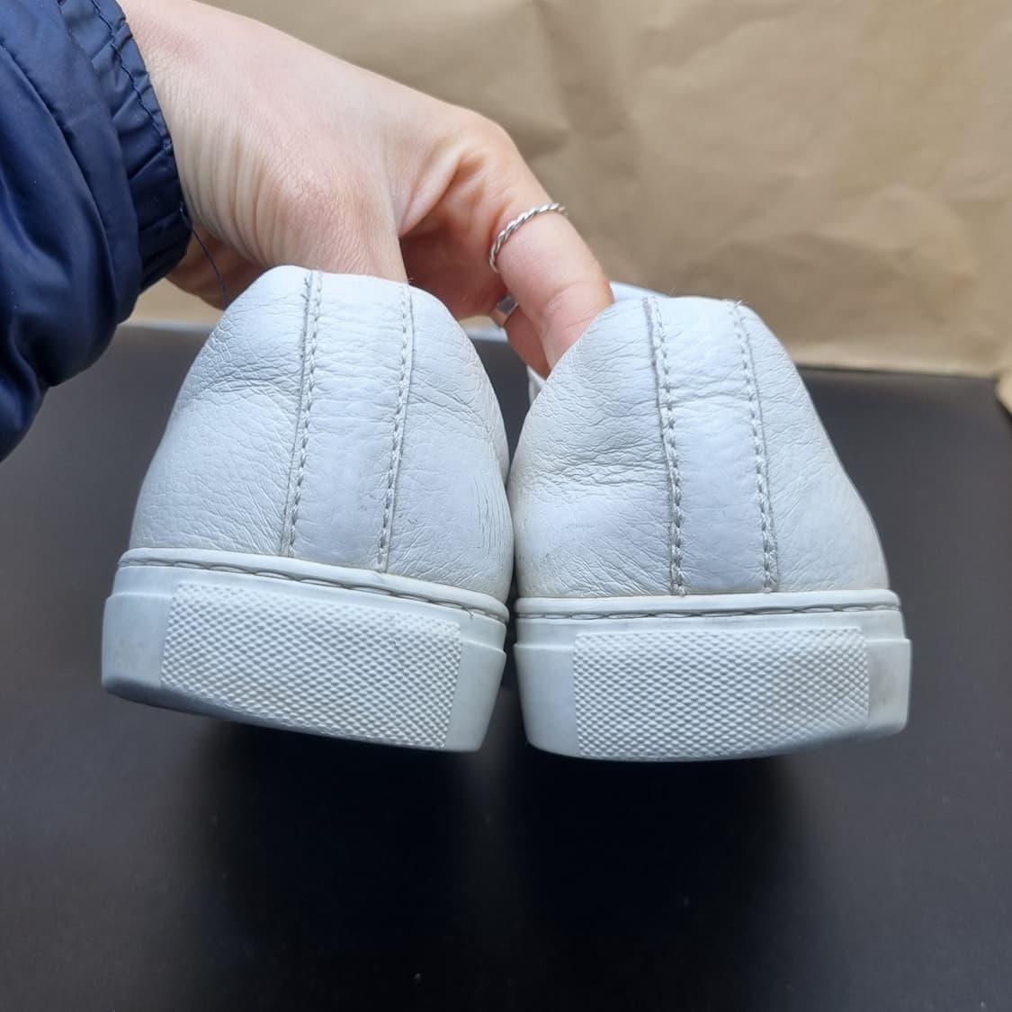 타임 벨크로 레더 스니커즈 250 상품이미지4