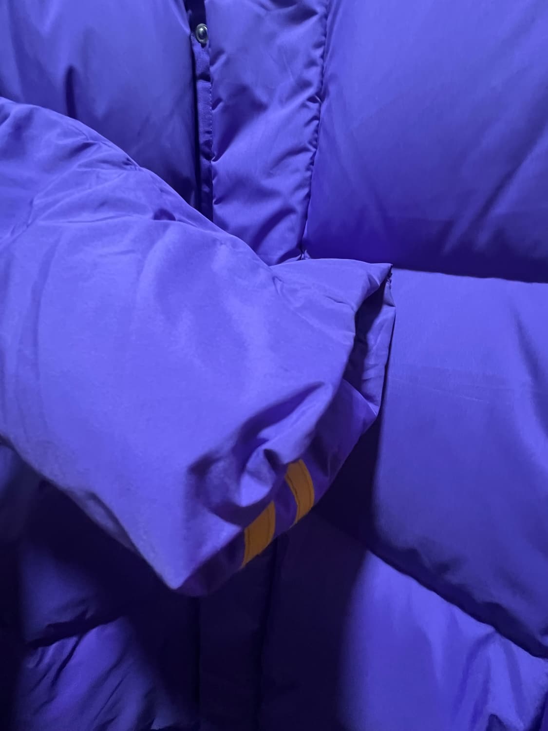 널디 보라색 롱패딩 L사이즈 상품이미지4