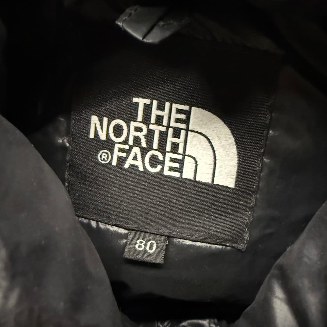 [정품/80] 노스페이스 블랙 패딩 점퍼 b19 상품이미지5