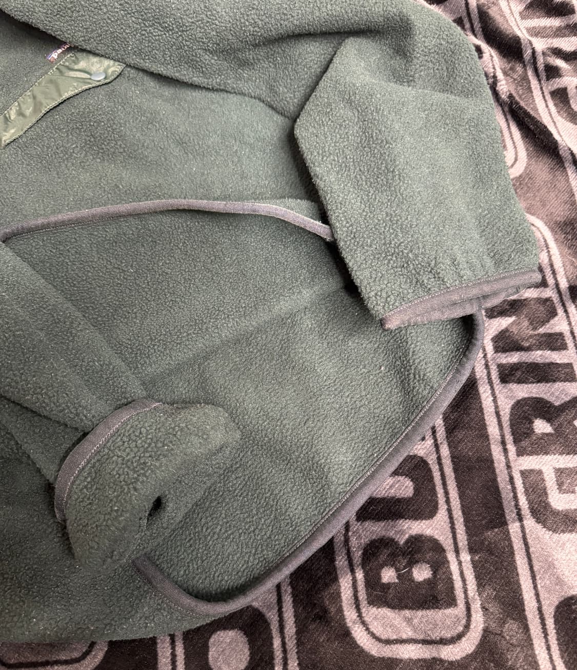 파타고니아 신칠라 스냅 티 풀 오버 다크 그린 메이드 인 자메이카 상품이미지6