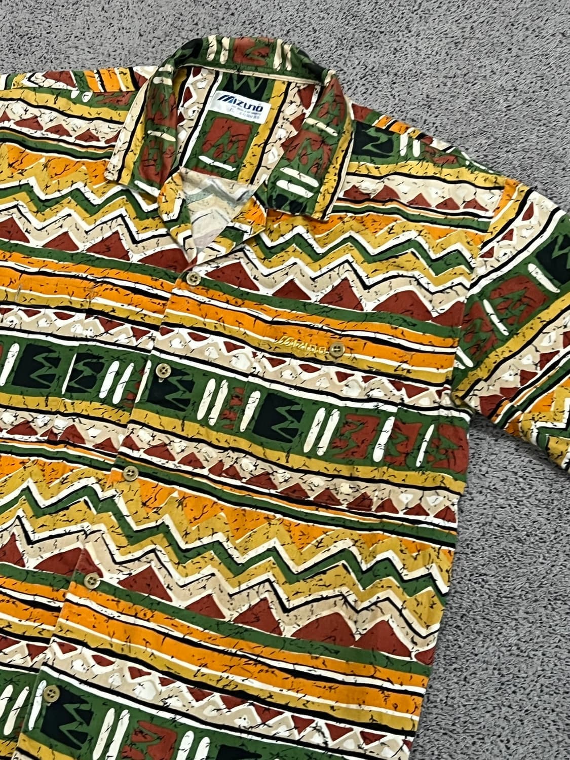 (EL) 미즈노 올드스쿨 하와이안 셔츠 상품이미지2