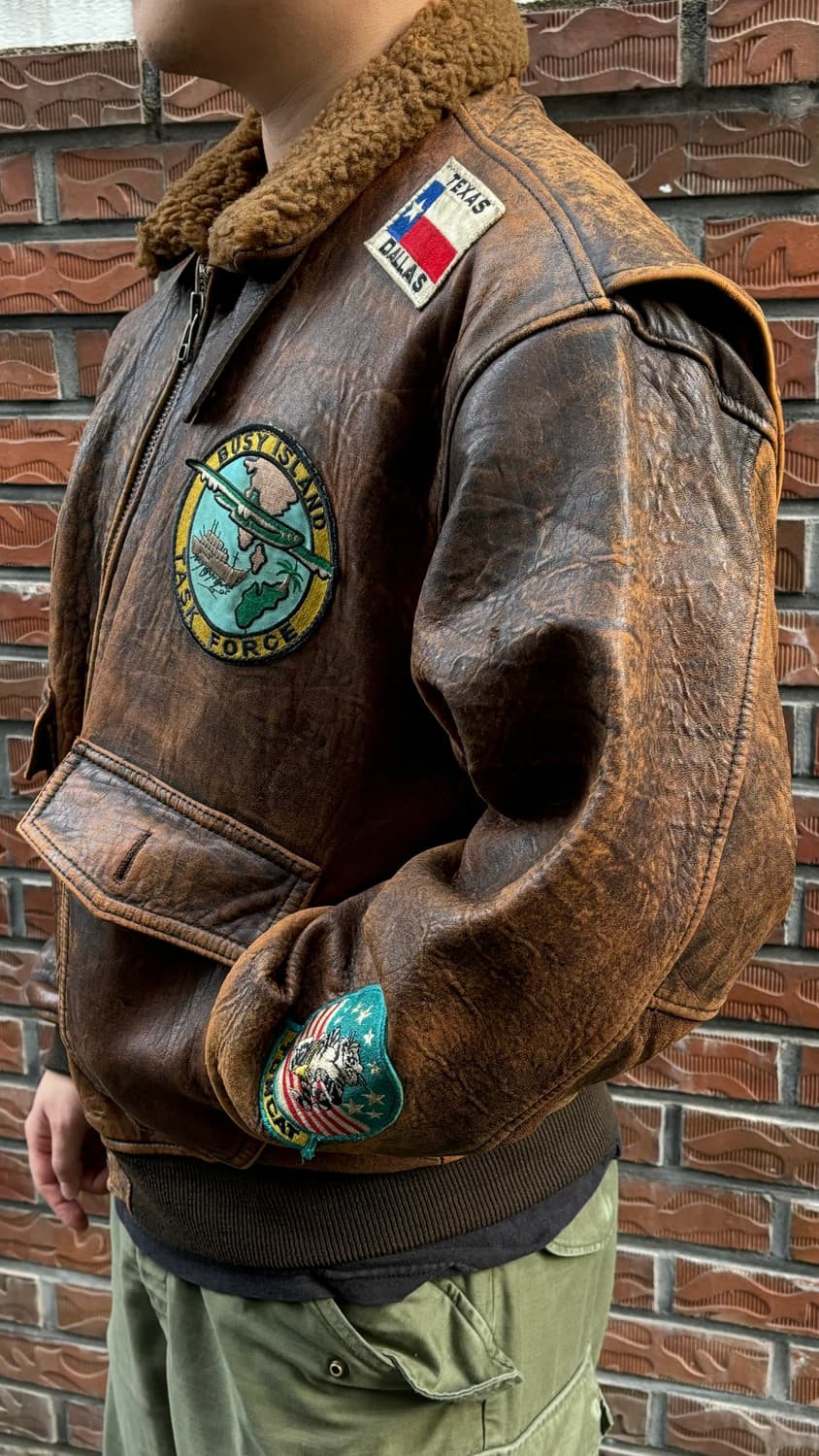 80s Avirex G-1 Flight Jacket 상품이미지2