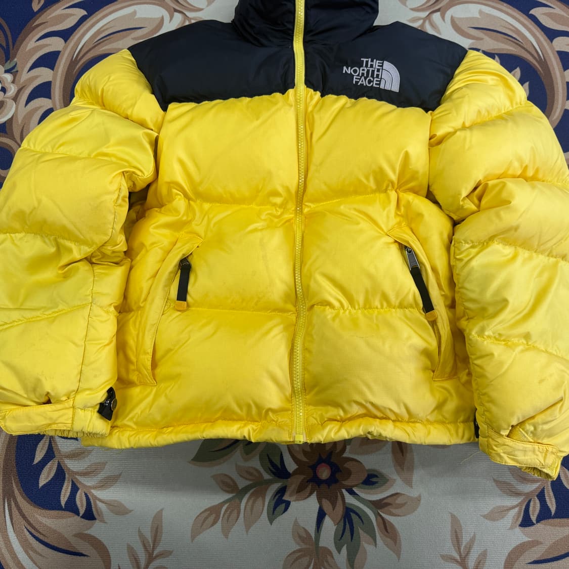 (S)노스페이스 Northface 눕시700 패딩 다운자켓(옐로우) 상품이미지3