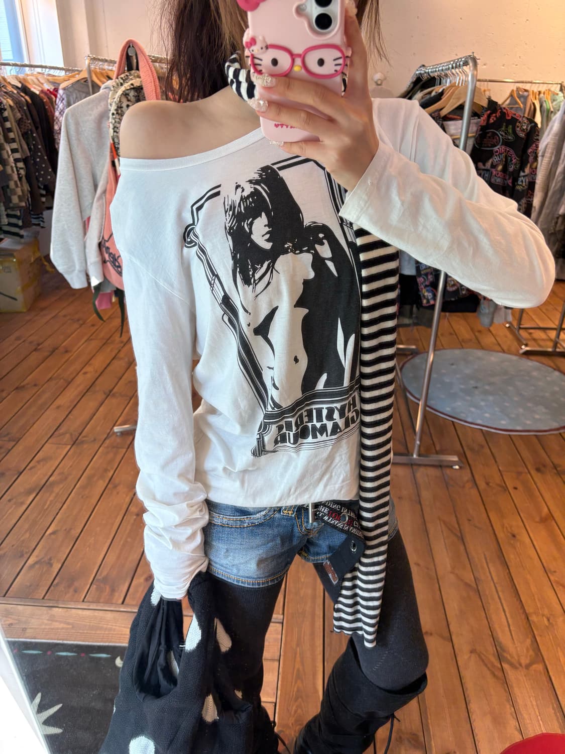 히스테릭글래머 히스걸 롱슬리브 상품이미지2