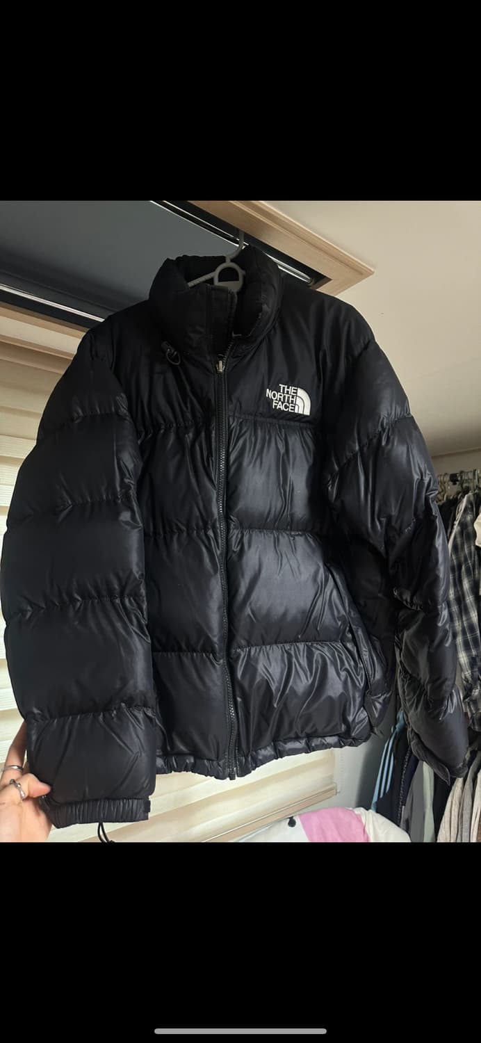 노스페이스 패딩 눕시 블랙 L  상품이미지1