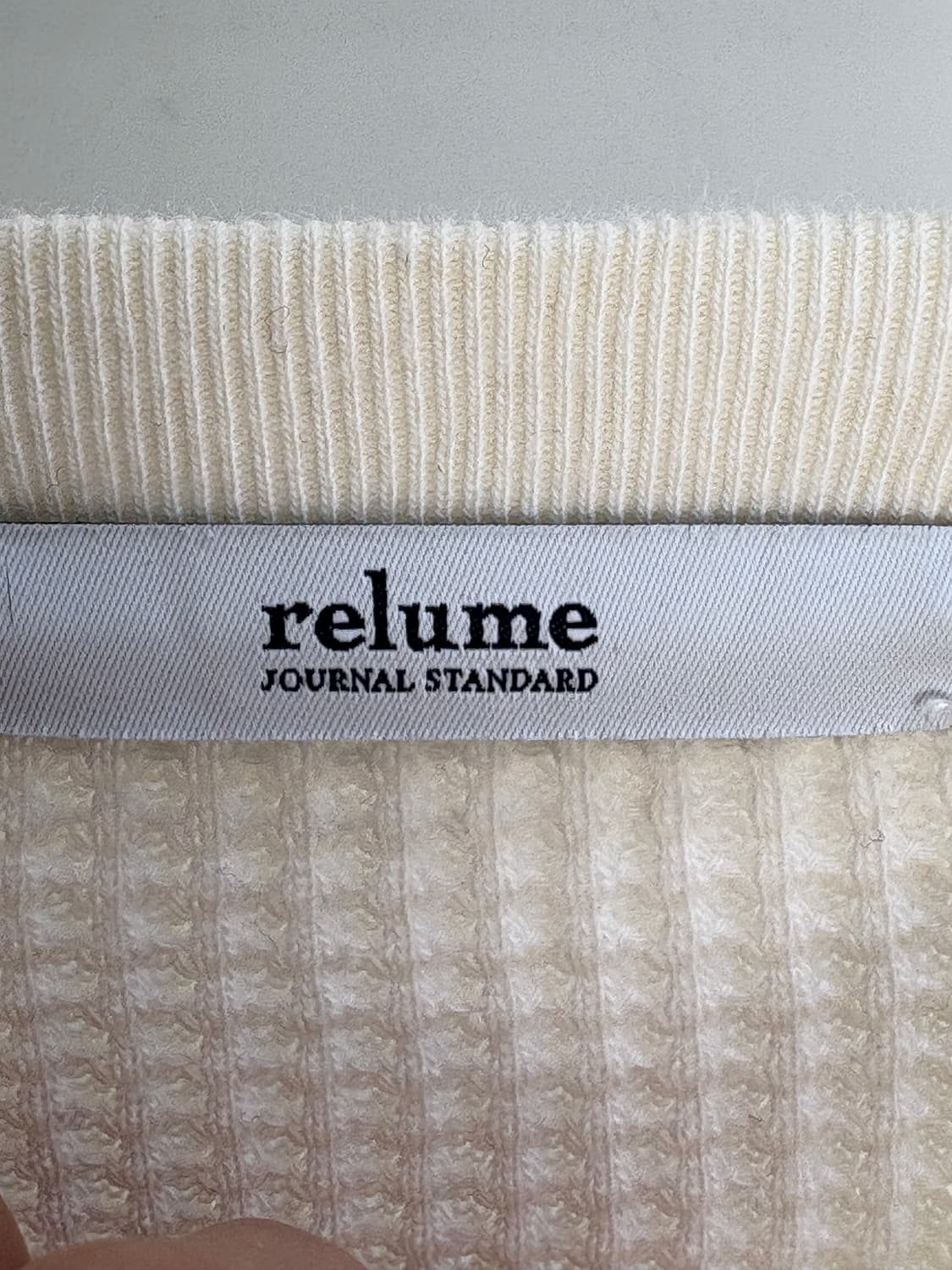 RELUME BY JOURNAL STANDARD 니트 상품이미지7