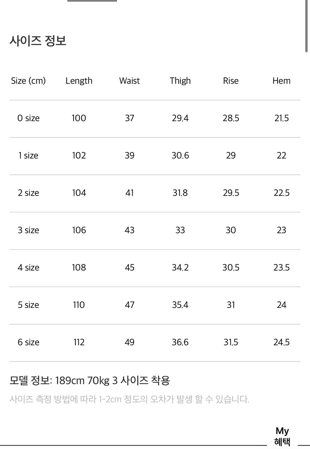 포터리 코튼 헴프 스트레이트 데님 블루3컬러 2사이즈 새상품  상품이미지2
