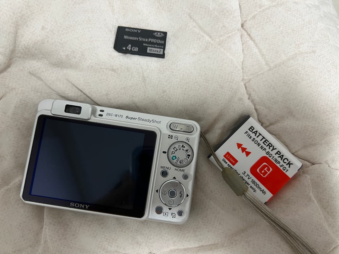 소니 사이버샷 dsc-w170(빈티지디카) 상품이미지2