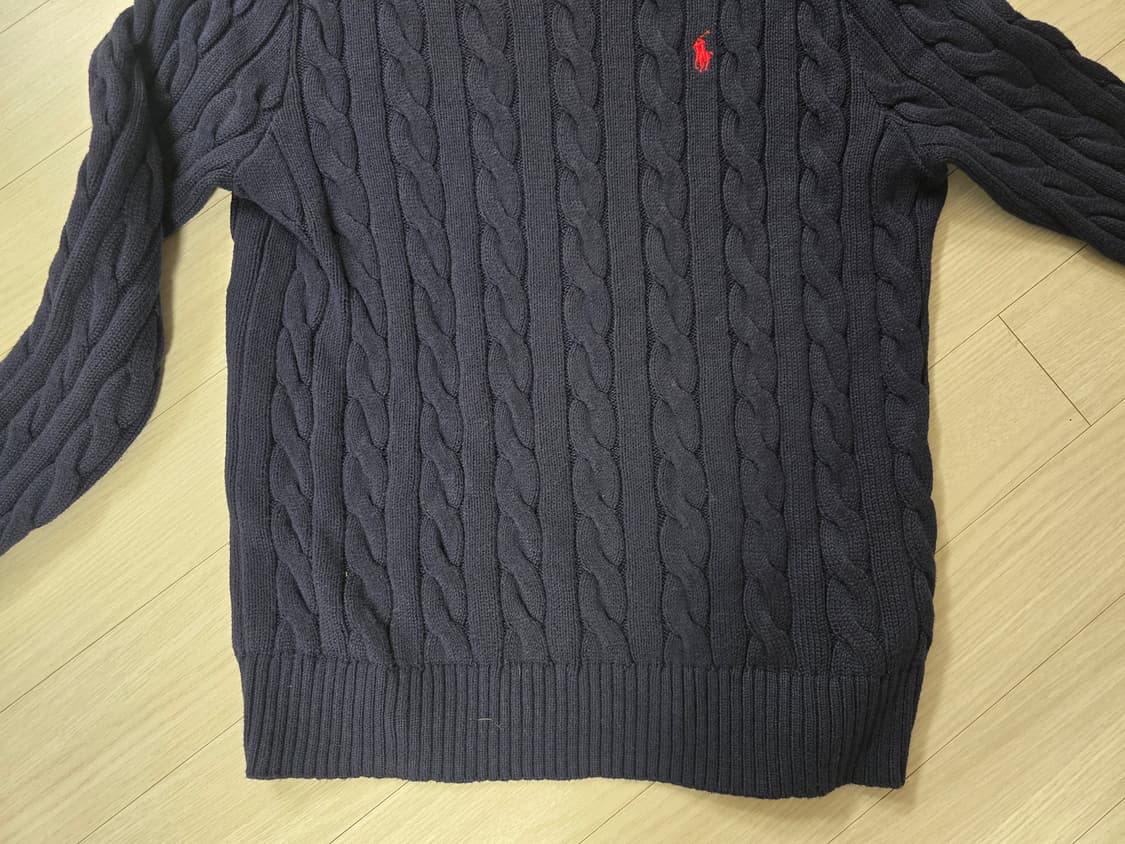 폴로 케이블 니트 상품이미지3