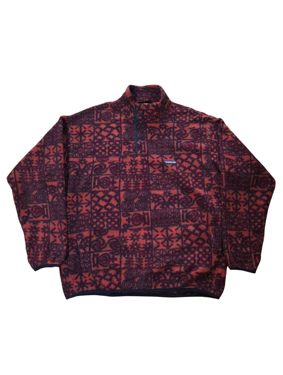 (L)파타고니아 Usa 90s 스파이스 오렌지 신칠라 플리스 상품이미지1