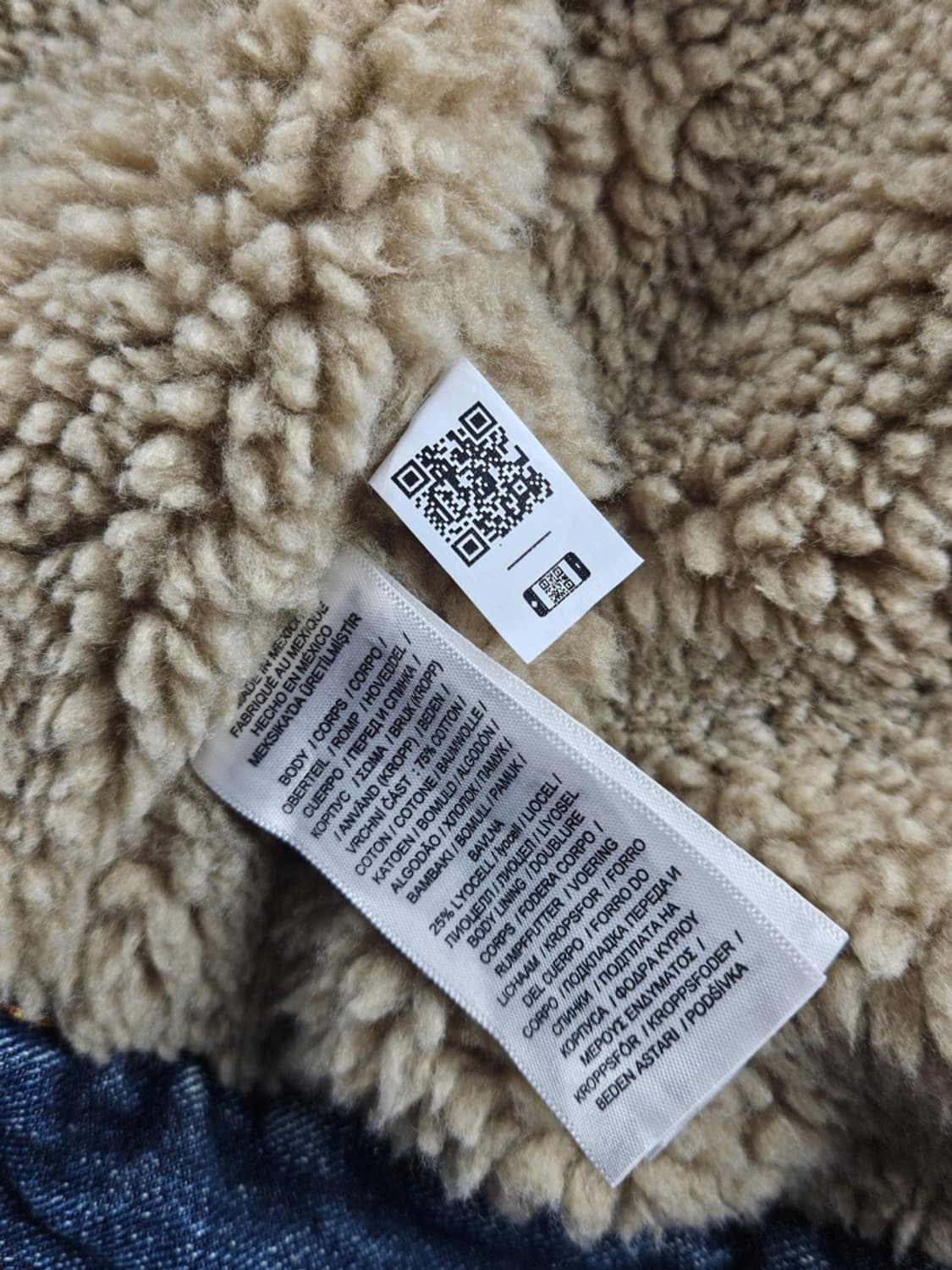 폴로랄프로렌 성조기 패치 쉐르파 데님 트러커 자켓 ( M )/ 10807 상품이미지8