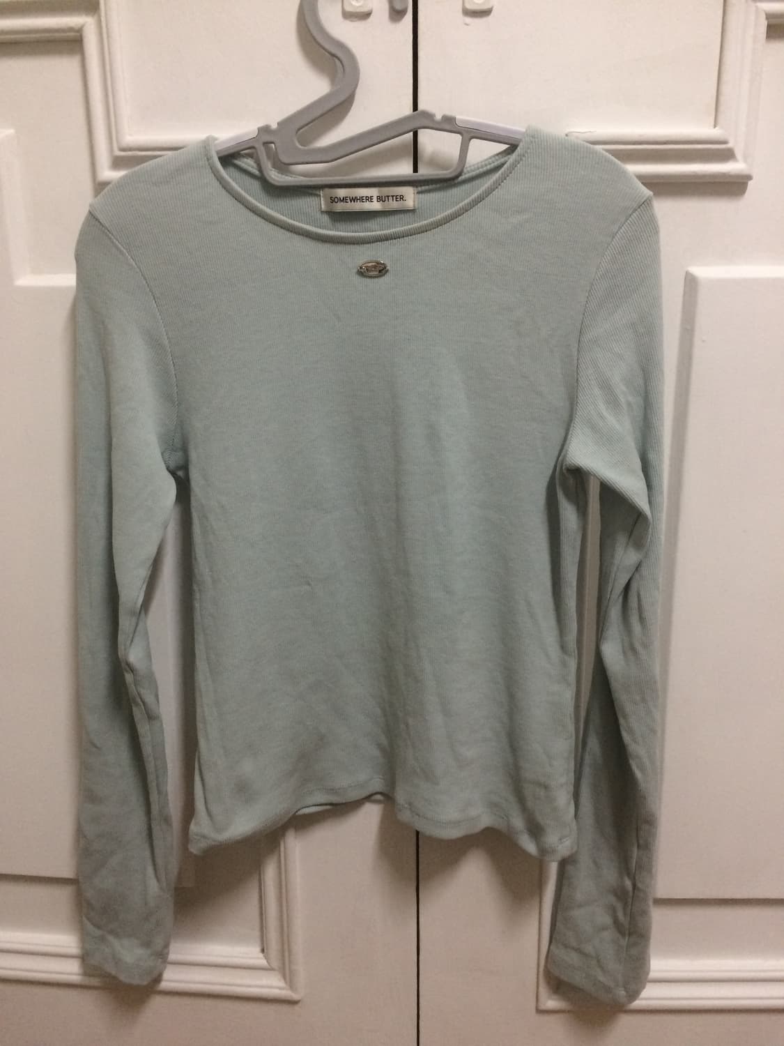 썸웨어버터 민트 긴소매탑 상품이미지2