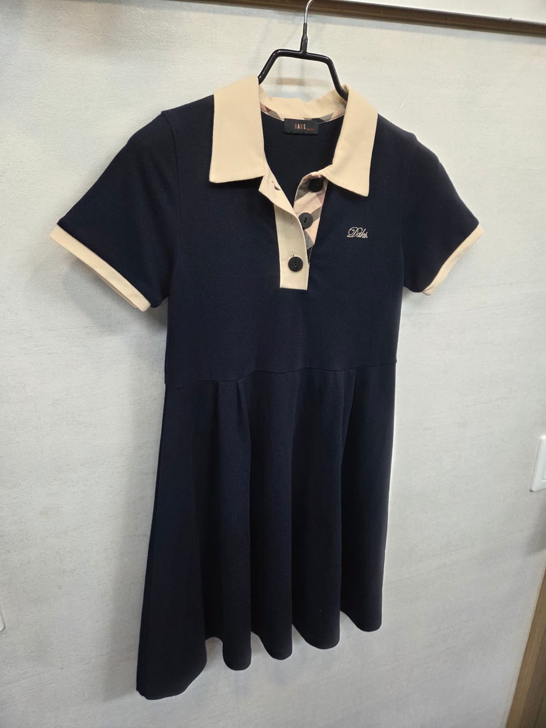 닥스 키즈 주니어 카라 원피스 반팔 140 상품이미지4