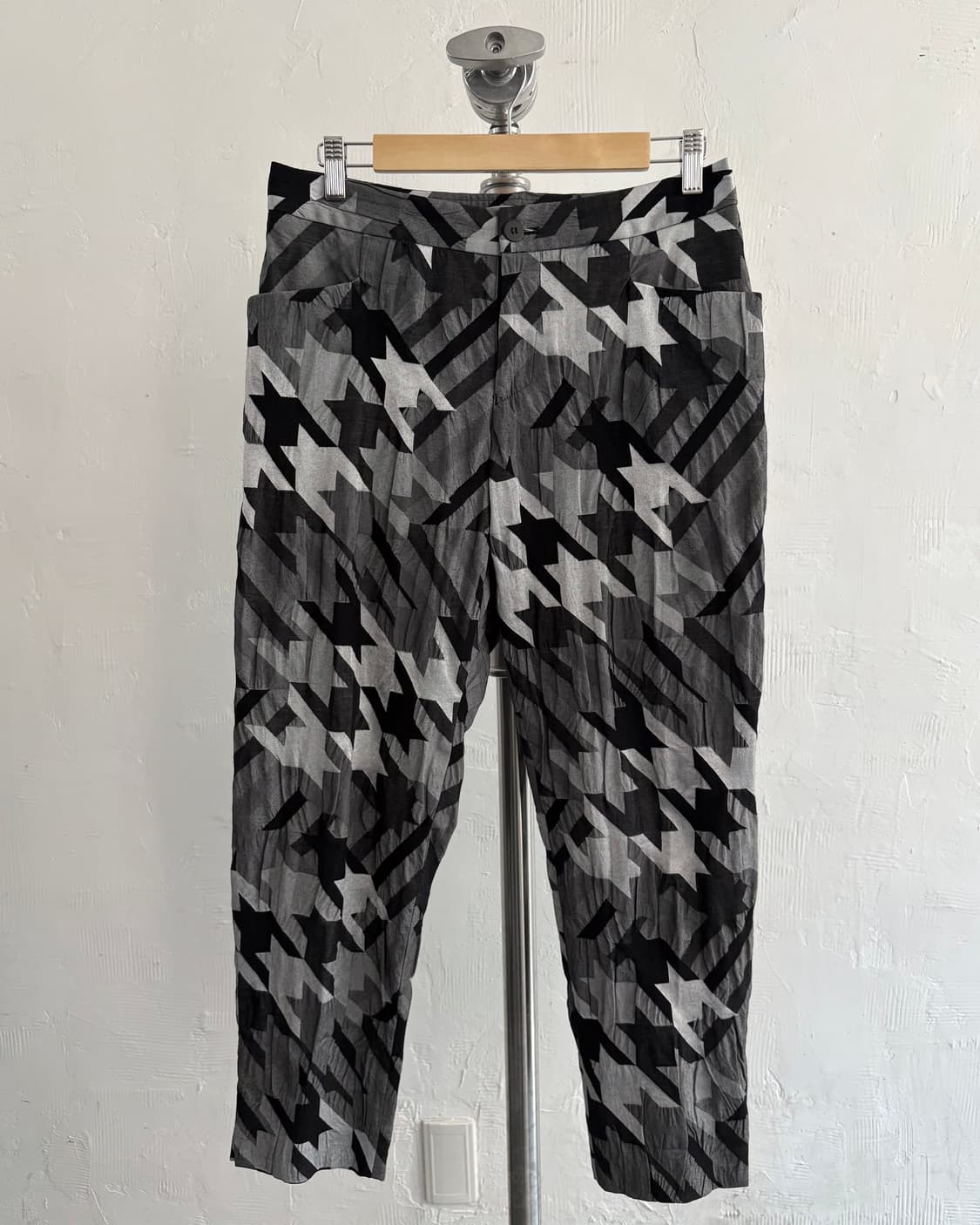 ISSEY MIYAKE 이세이미야케 체크 패턴 팬츠 상품이미지3