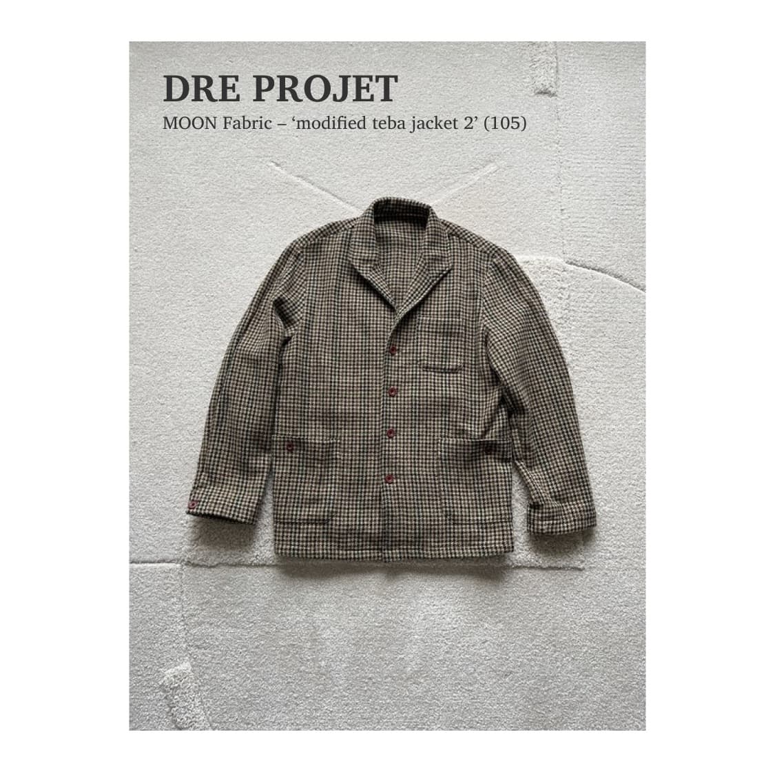 드레프로젝트 문트위드 테바 자켓 (105) 상품이미지1
