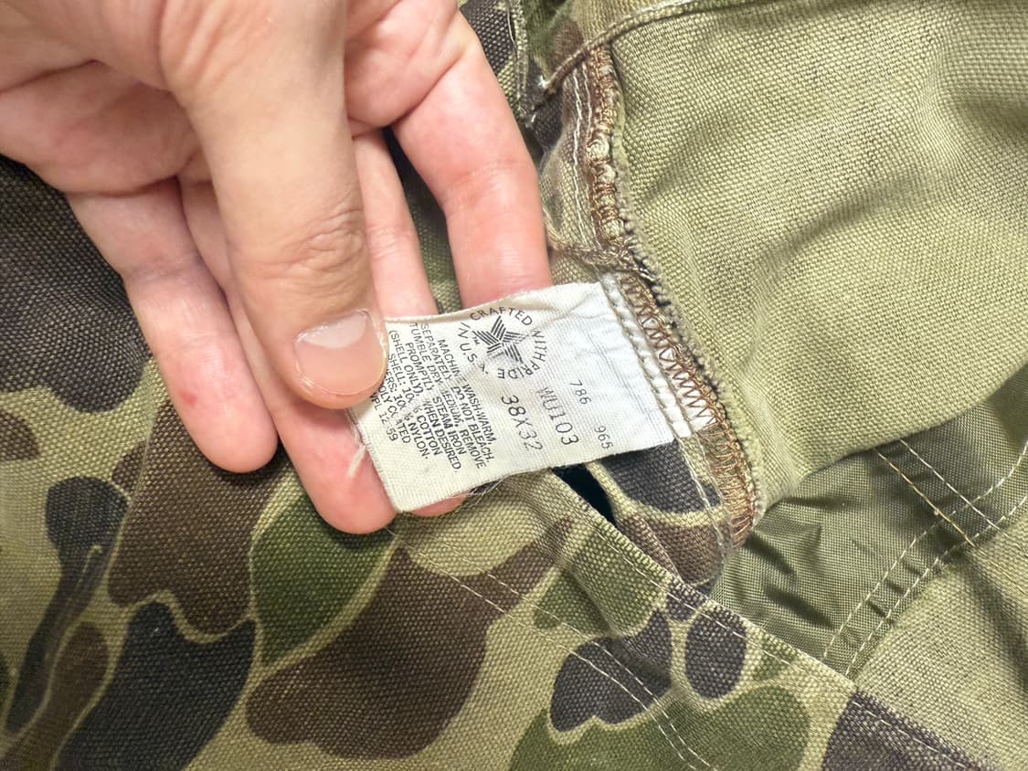 90s 빈티지 칼하트 덕카모 팬츠 상품이미지4