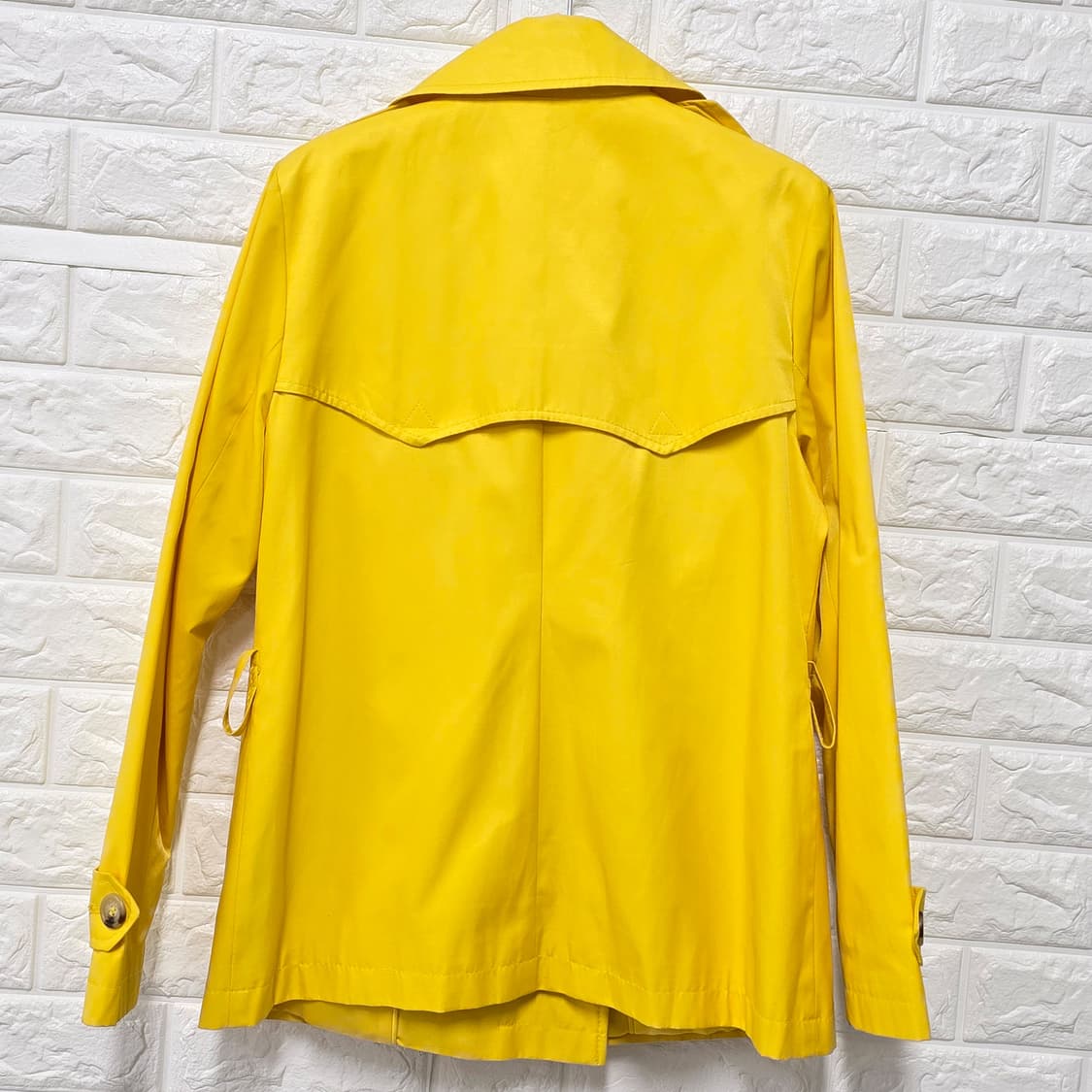 택포// 폴로랄프로렌 옐로우 트렌치코트 S 상품이미지4