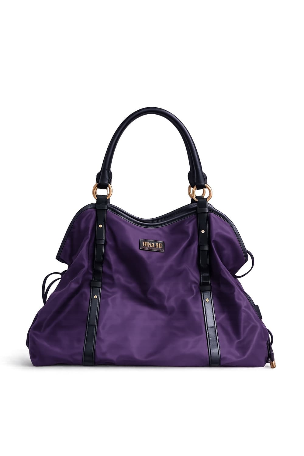 Anna Sui 안나수이 나일론 빅 숄더백 퍼플  상품이미지1