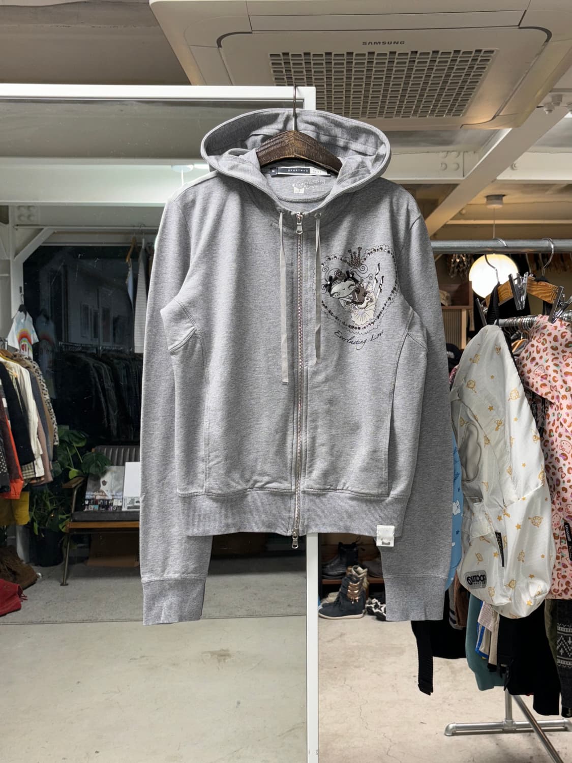 스포츠막스 비즈 투웨이 후드집업 상품이미지1