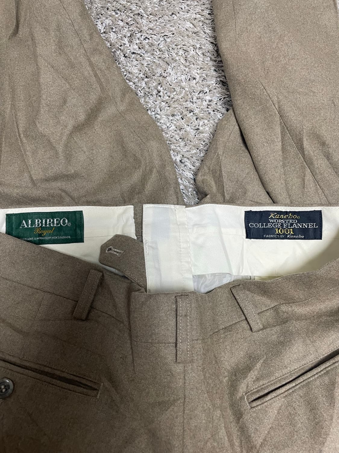 일제 울 슬랙스 사이즈 34 ~35 상품이미지3