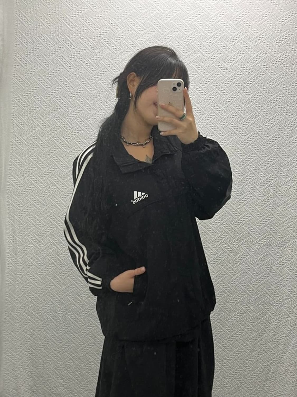 아디다스 올드스쿨 삼선 바람막이 자켓 XL C06479 상품이미지1