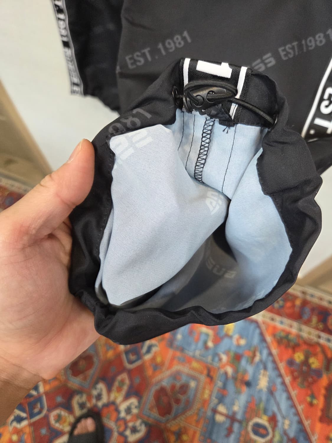 게스 멀티 사이드로고 트랙 폴리팬츠 xl 상품이미지6