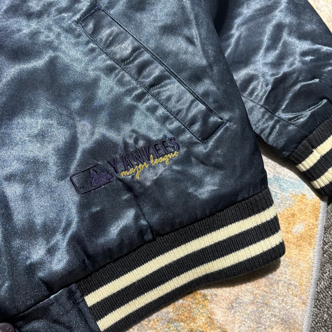 <연말이벤트>MLB 뉴욕 앙키즈 바시티 자켓 상품이미지4