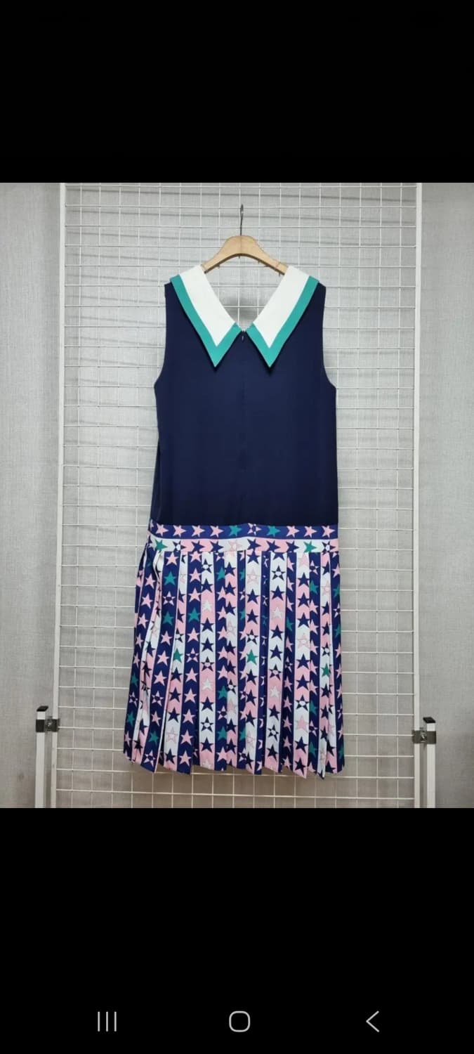 럭키슈에뜨 원피스 (네이비) 상품이미지2