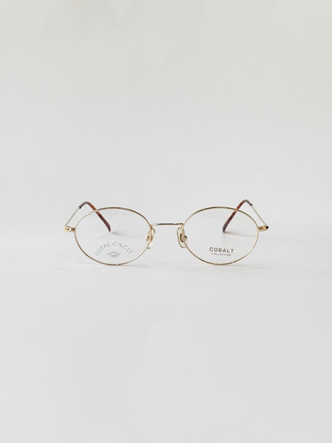 [픽키-652] 골드 라운드 메탈 안경 로얄서클 데드스탁 상품이미지2