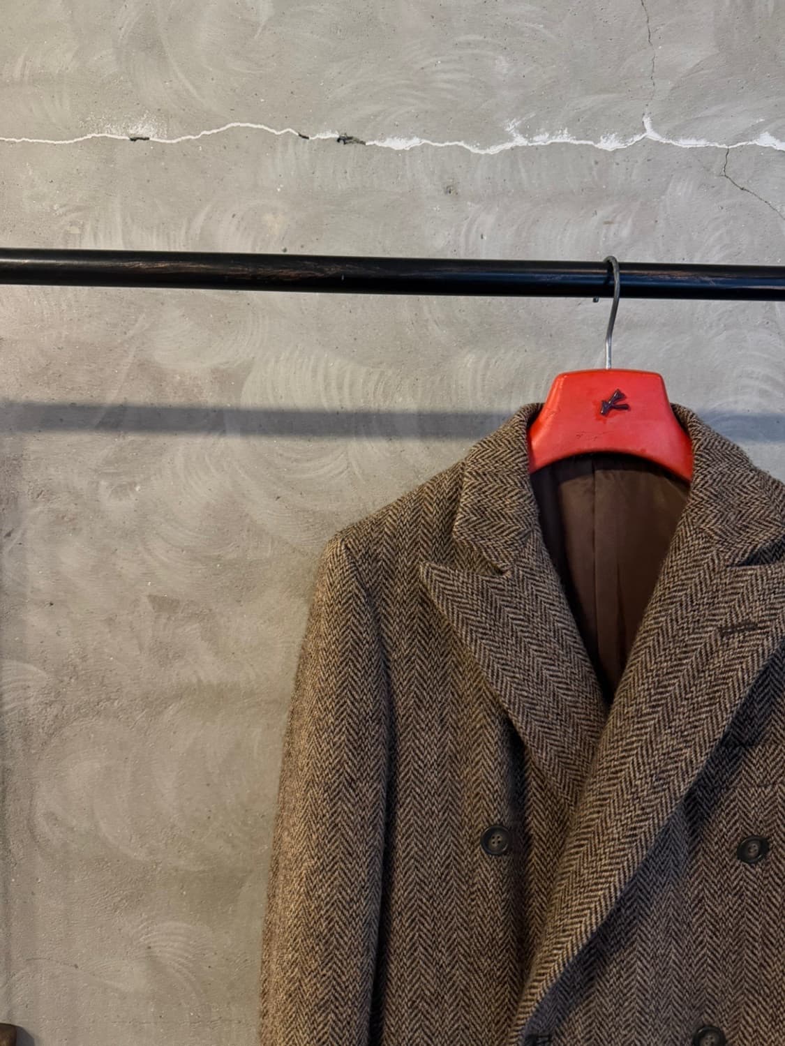 폴로 랄프로렌 해리스 트위드 더블 브레스티드 코트 66~77 상품이미지2