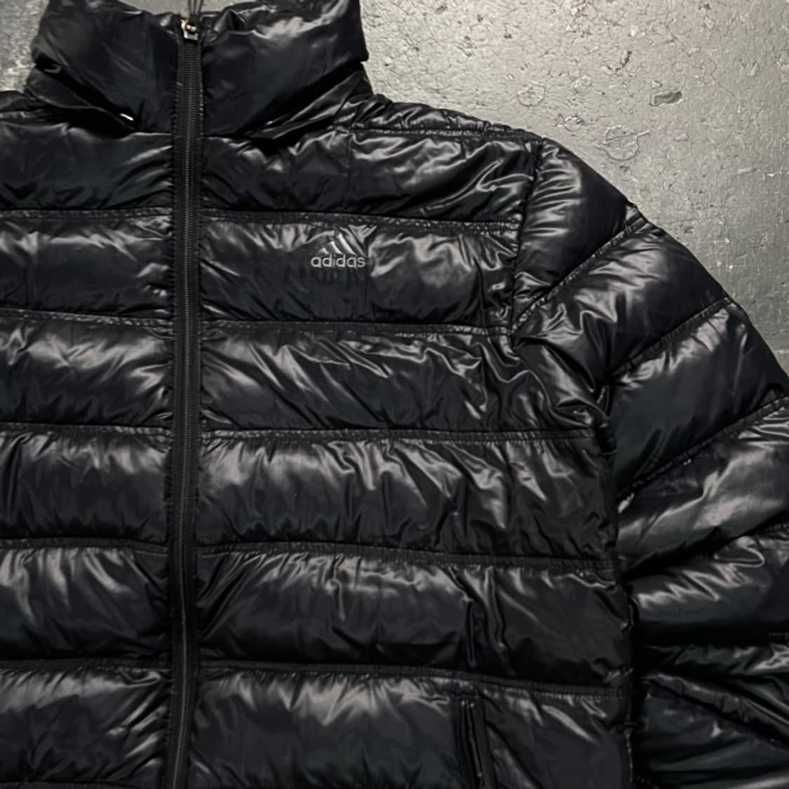 95 아디다스 유광 패딩 상품이미지2