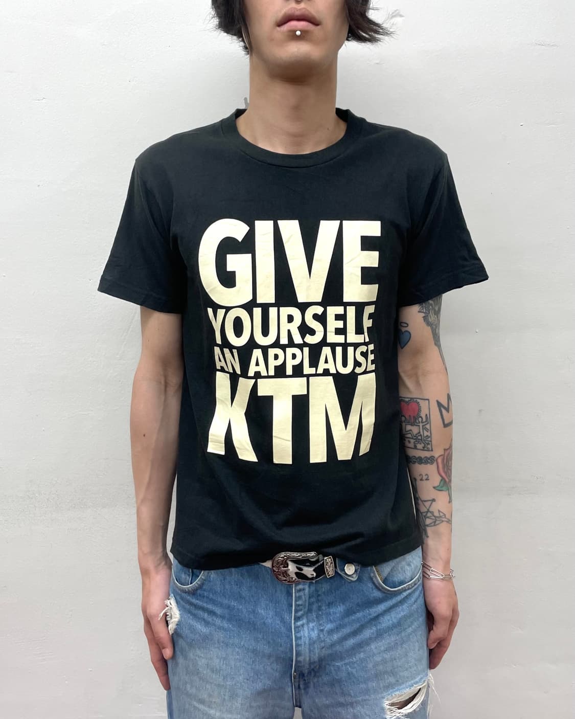 GIVE KTM Bikini Black T-Shirt  상품이미지2