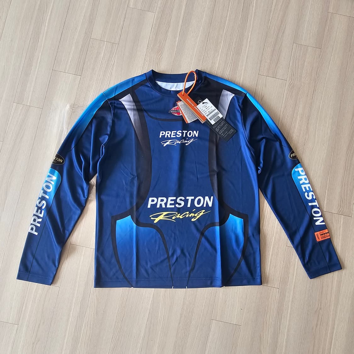 95 M 새제품) 헤론 프레스톤 긴팔 티셔츠 져지 런닝 등산 라이딩 상품이미지5