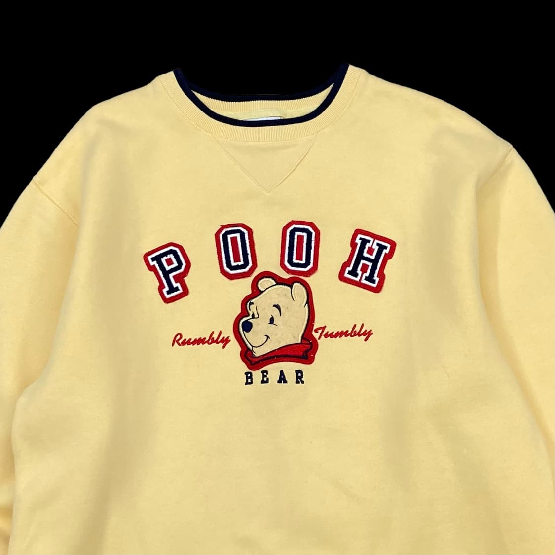 디즈니랜드 푸우 빈티지 스웻 상품이미지3